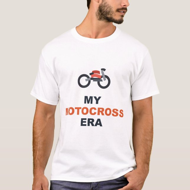 Camiseta Minha Era de Motocross (Frente)