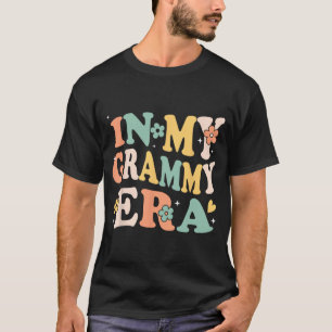 Camiseta Minha Era Grammy Engraçado Sarcástico Groovy Retro
