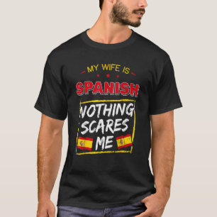 Camiseta Minha esposa é de herança do Reino da Espanha