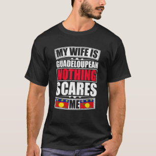 Camiseta Minha Esposa É Guadalupe Nada Me Assusta Guadelou