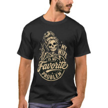 Minha Esposa é Meu Problema Favorito Humor de Rock