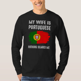 Camiseta Minha Esposa É Patrimônio Da Bandeira Do Orgulho P