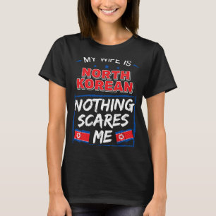 Camiseta Minha Esposa É Patrimônio Norte-Coreano Da RPDC
