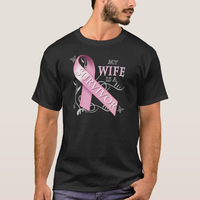 Camiseta Minha esposa é um Survivor.png (Frente)