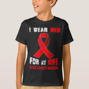 CAMISETA MINHA ESPOSA - MEU CANCER SANGUÍNEO