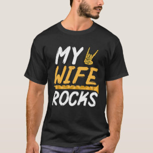 Camiseta Minha Esposa Rocks Fluting & Flute 3