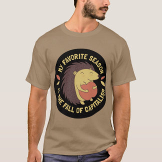 Camiseta Minha estação favorita é o outono do capitalismo O