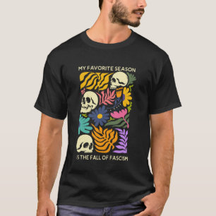 Camiseta Minha Estação Favorita é O Outono do Halloween do 