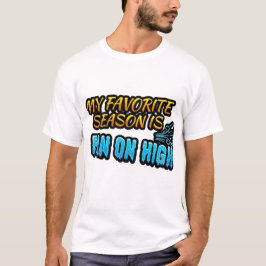 Camiseta Minha Estação Favorita é Ventilador no Máximo – Di