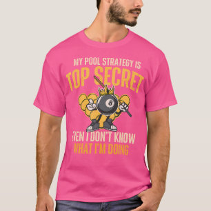 Camiseta Minha Estratégia De Piscina É O Maior Gama Secreto
