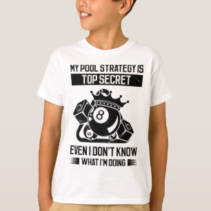 Camiseta Minha estratégia de Piscina é secreta até eu não s