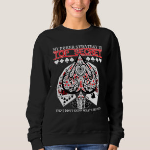 Camiseta Minha Estratégia De Poker É O Maior Segredo Para P