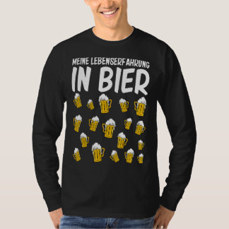 Camiseta Minha experiência de vida na cerveja 18º Aniversár