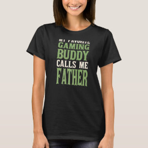 Camiseta Minha Fama de Hobby do Pai de Jogos do Pai Buddy