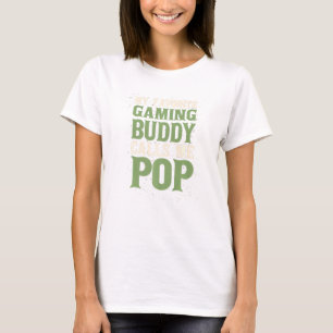 Camiseta Minha Fama de Hobby do Pai de Jogos do Pai Buddy