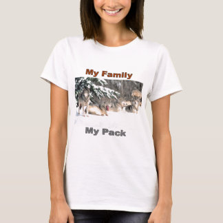 Camiseta Minha família, minha linha do bloco