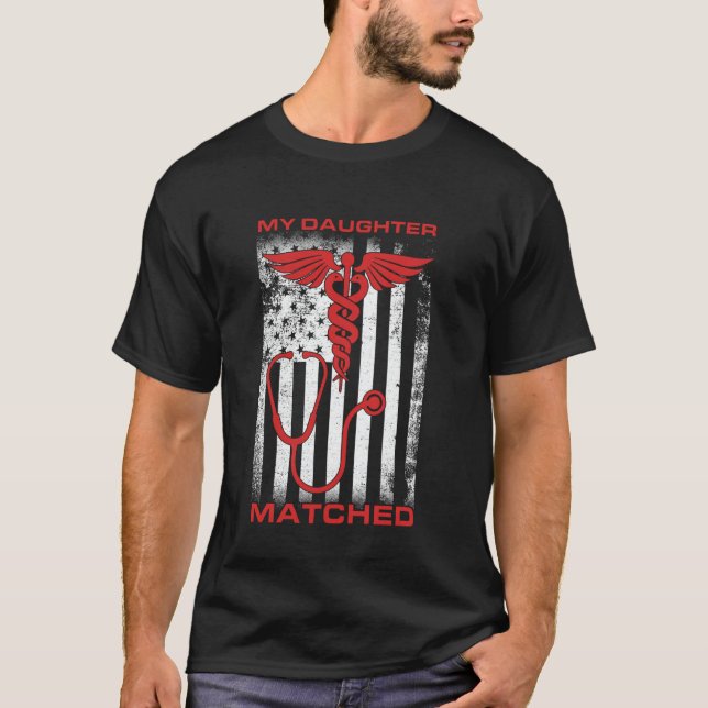 Camiseta Minha Filha Correspondeu ao Programa de Residência (Frente)