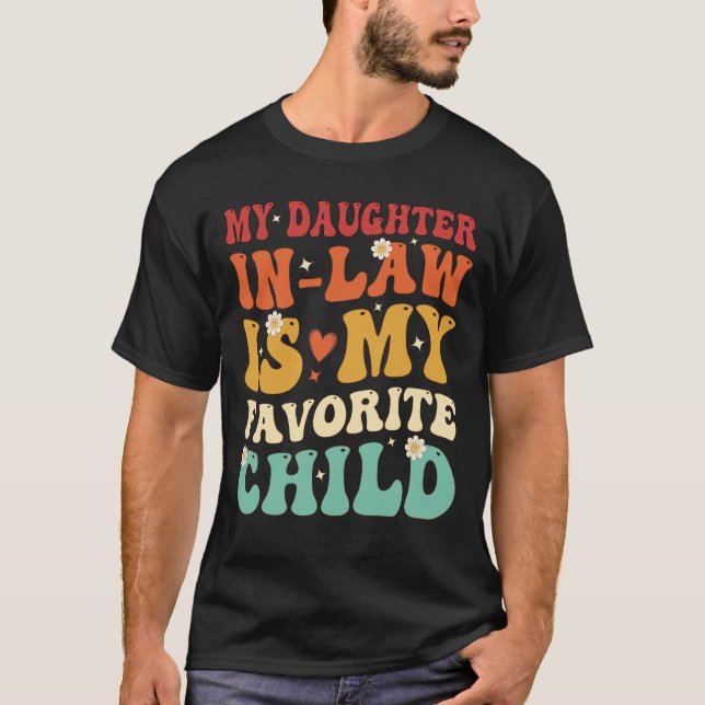 Camiseta Minha Filha De Direito É Meu Presente Favorito Eng (Frente)