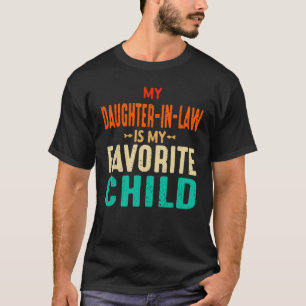 Camiseta Minha Filha De Direito É Meus Pais Favoritos Da