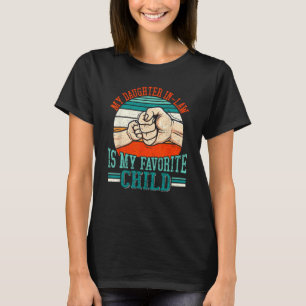 Camiseta Minha Filha De Direito É Minha Família De Filha Fa