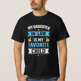 Camiseta Minha Filha De Direito É Minha Filha Favorita