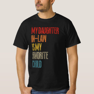 Camiseta Minha Filha De Direito É Minha Filha Favorita