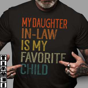 Camiseta Minha Filha De Direito É Minha Filha Favorita