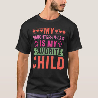 Camiseta Minha Filha de Direito É Minha Filha Favorita