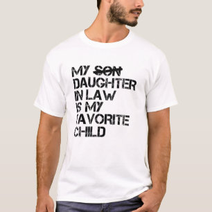 Camiseta Minha Filha De Direito É Minha Filha Favorita