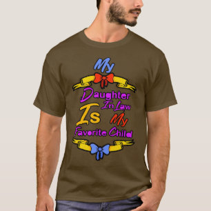 Camiseta Minha Filha de Direito É Minha Filha Favorita