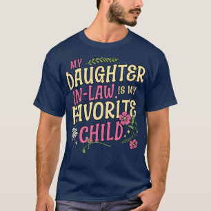 Camiseta Minha Filha De Direito É Minha Filha Favorita Da