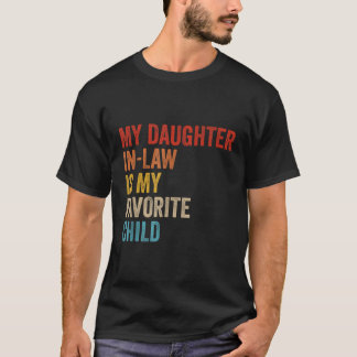 Camiseta Minha Filha De Direito É Minha Filha Favorita Pais