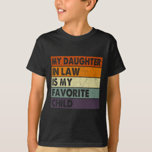 Camiseta Minha Filha De Direito É Minha Filha Favorita Pais