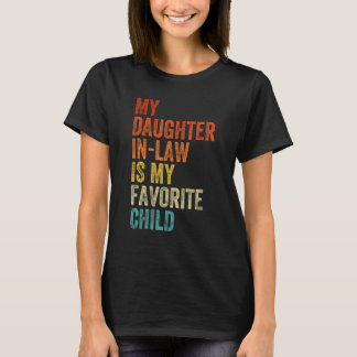 Camiseta Minha Filha De Direito É Minha Filha Favorita Pais
