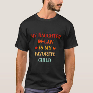 Camiseta Minha Filha De Direito É Minha Filha Favorita Para