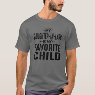 Camiseta Minha Filha De Direito É Minha Filha Favorita Para
