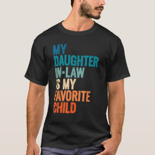 Camiseta Minha Filha De Direito É Minha Filha Favorita Vint