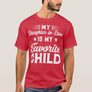 Camiseta Minha Filha De Direito É Minha Pai Infantil Favori