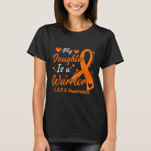 Camiseta Minha Filha É Um Guerreiro Que Conhece CRPS Mês Or