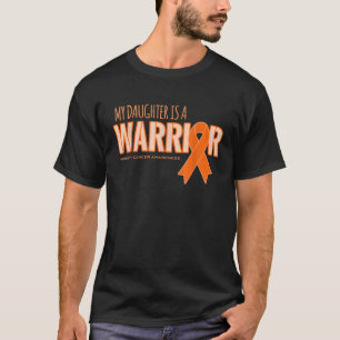 Camiseta Minha filha é uma Cancer de rim guerreira