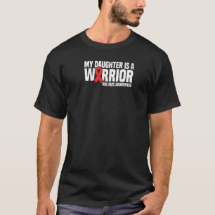Camiseta Minha Filha É Uma Consciência Do Vih Guerreiro