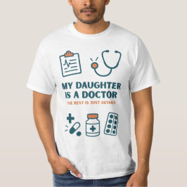 Camiseta Minha Filha é uma Design da Família Engraçada pelo