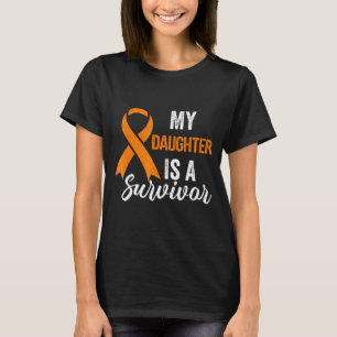 Camiseta Minha Filha É Uma Sobrevivente Ms Conscientização