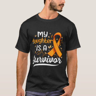 Camiseta Minha Filha É Uma Supervivente Apoia a Consciencia