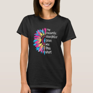 Camiseta Minha Filha Favorita Me Deu Esta Mãe Pai Nana Fa