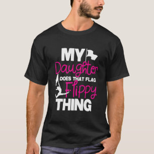Camiseta Minha Filha Faz A Bandeira Voar Coisa - Colorígua