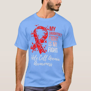 Camiseta Minha Filha Luta É Minha Luta Contra A Anemia Das 