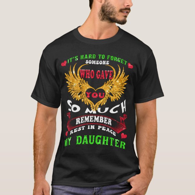 Camiseta Minha Filha Voa Alto Até Nos Encontrarmos De Novo  (Frente)