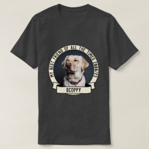Camiseta Minha foto do cachorro