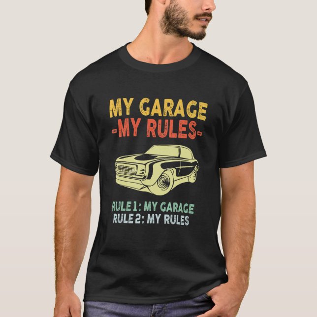 Camiseta Minha Garagem Meus Artigos Regra 1 Minha Garagem R (Frente)